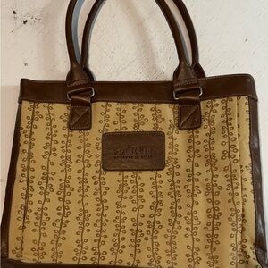 Soren Stitched in Style Tote Purse Bag